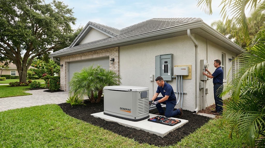 Whole House Generator Installation